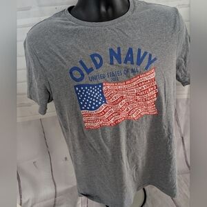 Old Navy Gray Tee Gender Neutral
